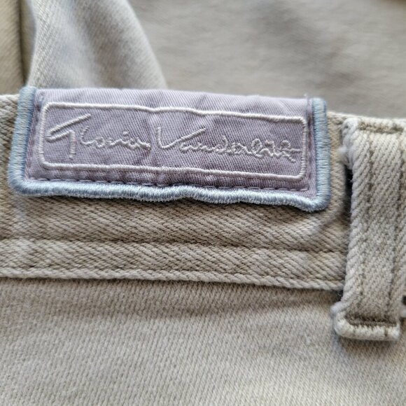 Gloria Vanderbilt Women’s Khaki Amanda High Rise Slim Leg Stretch Jeans (Size: 1 - Picture 12 of 14